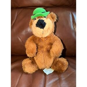 Mighty Star 1980 Yogi Bear Plush Stuffed‎ Animal Green Hat Vintage Collectible